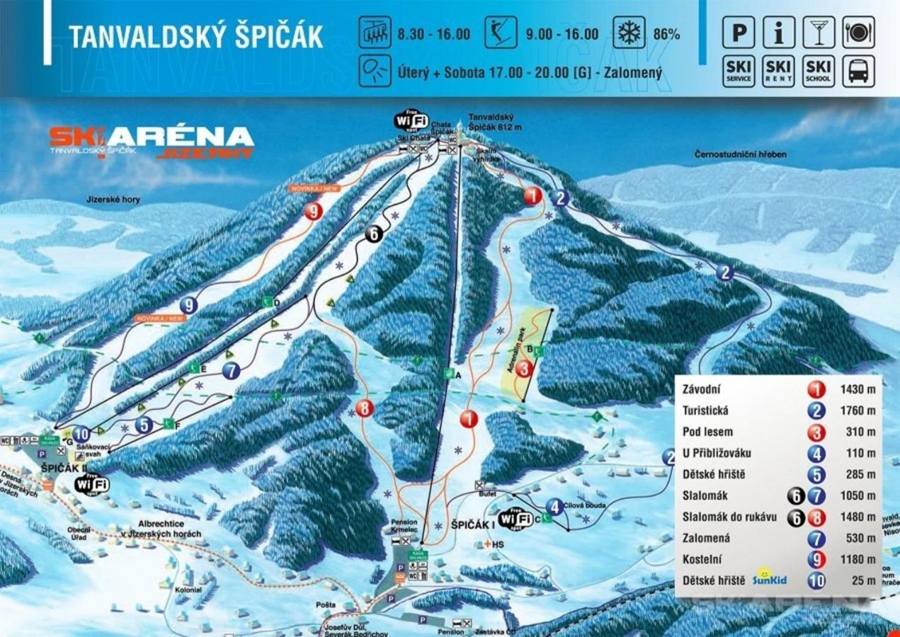 Chata Bajama Bedřichov Extérieur photo